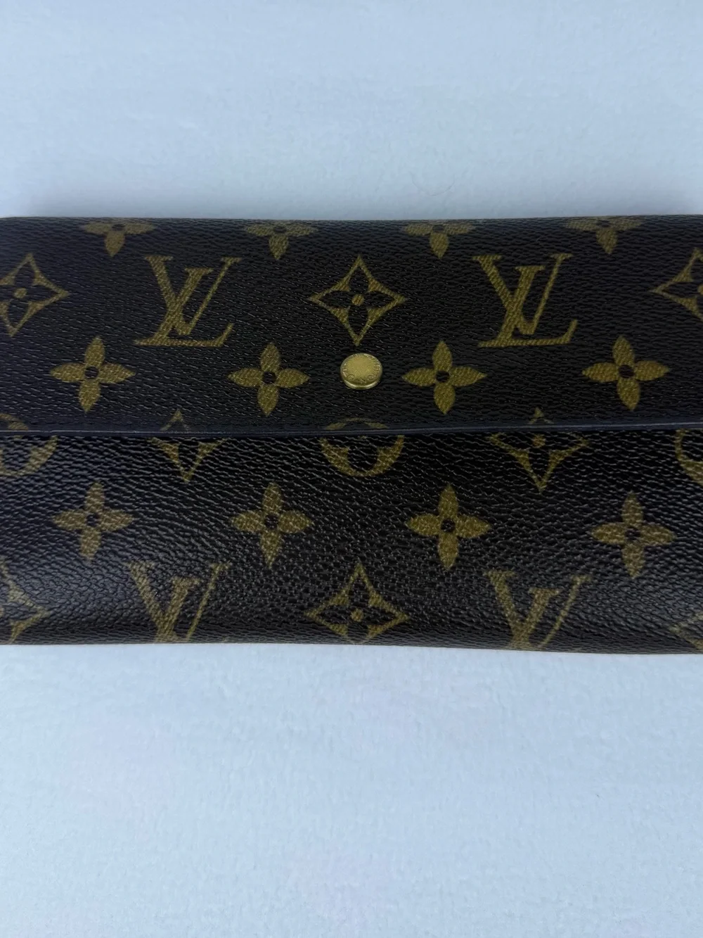 Authentic Louis Vuitton Monogram Long Trifold Wallet